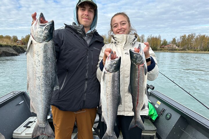 Half day Alaska Salmon Fishing on the Kenai Peninsula