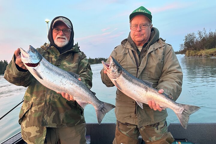 Half day Alaska Salmon Fishing on the Kenai Peninsula