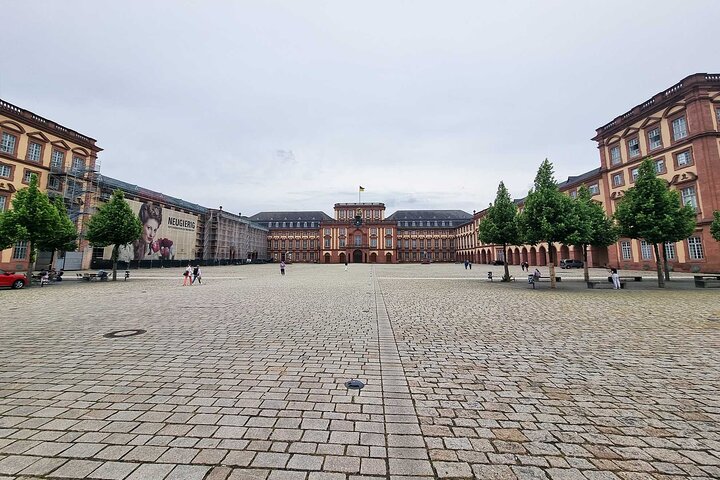 Audiobook City Rally in Mannheim's Old Town