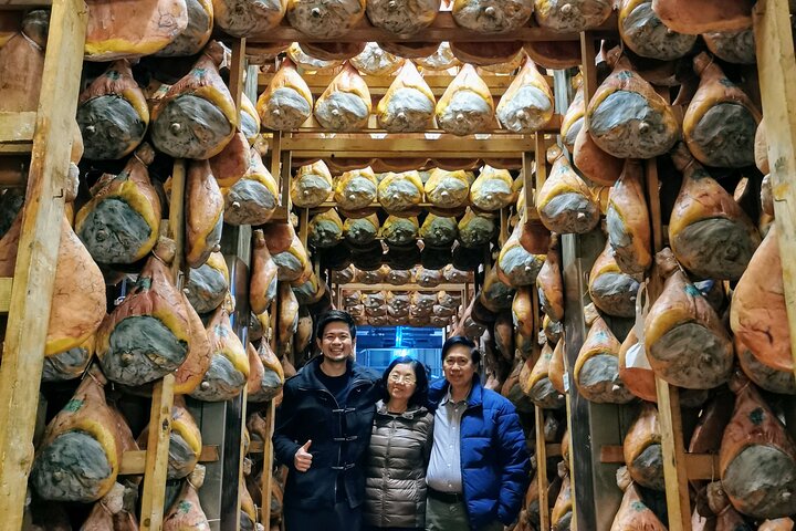 Parmigiano, Prosciutto and Traditional balsamic Tour from Bologna