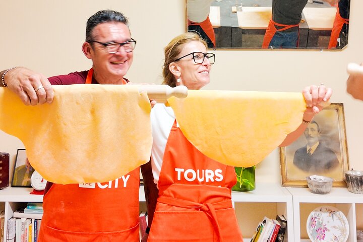 Bologna Local Pasta Cooking Class, Ragu, Spritz, Wine & Gelato