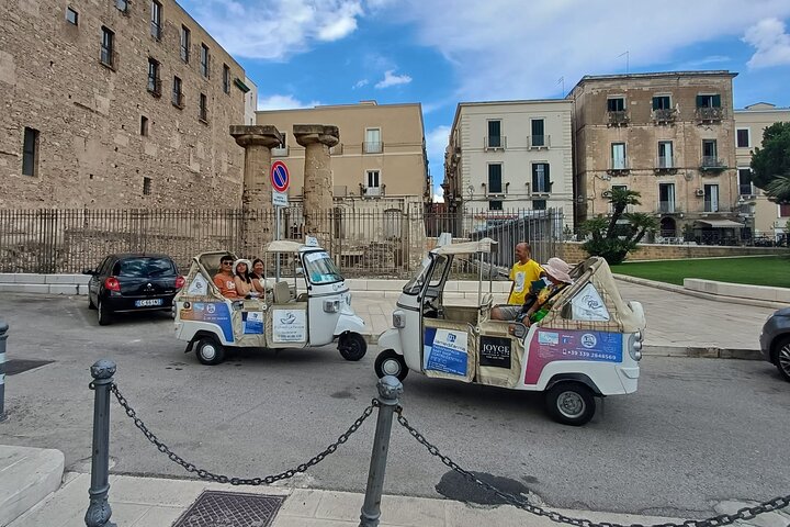 Private Tour of Taranto aboard an Ape Calessino