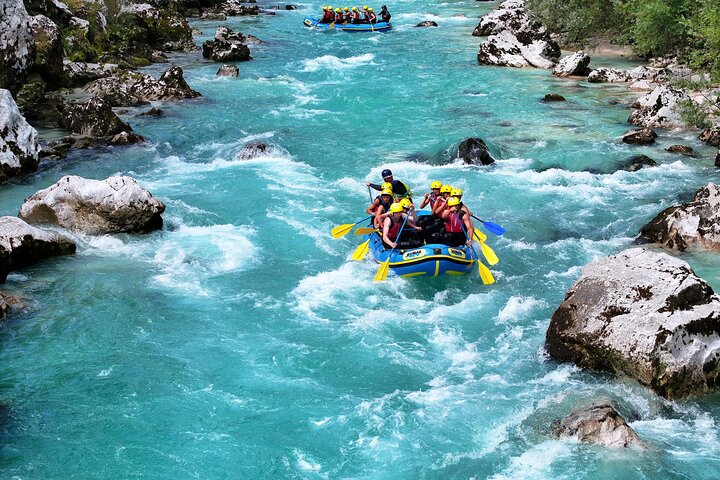 Soča River White Water Rafting in Bovec with Free Photos