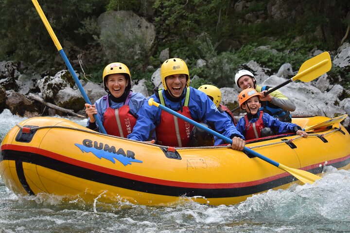 Soča River White Water Rafting in Bovec with Free Photos