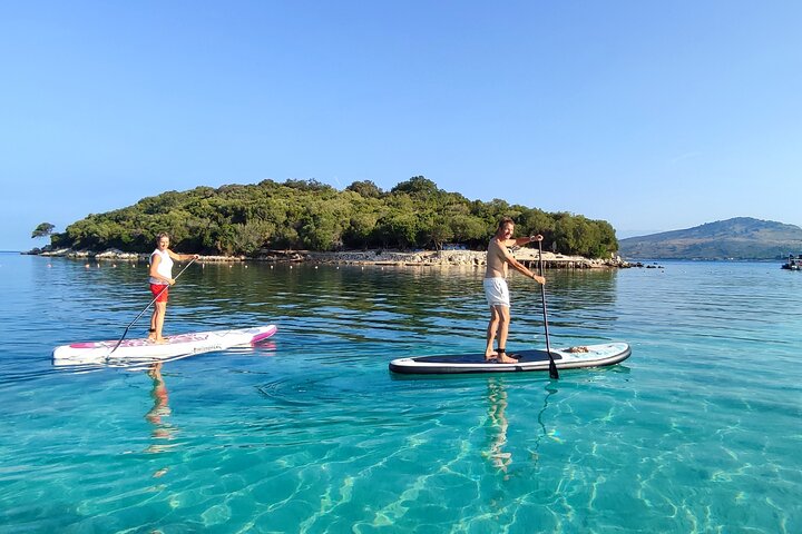 Stand Up Paddle-boarding around Ksamil islands (3 times a day)