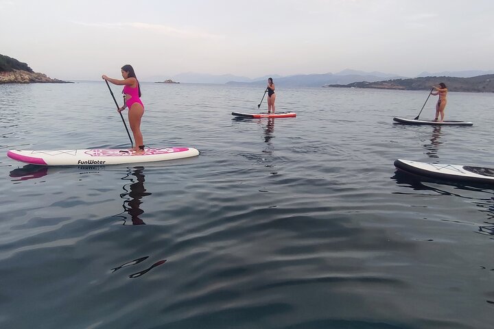 Stand Up Paddle-boarding around Ksamil islands (3 times a day)