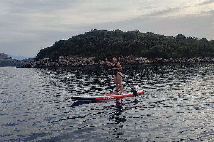 Stand Up Paddle-boarding around Ksamil islands (3 times a day)