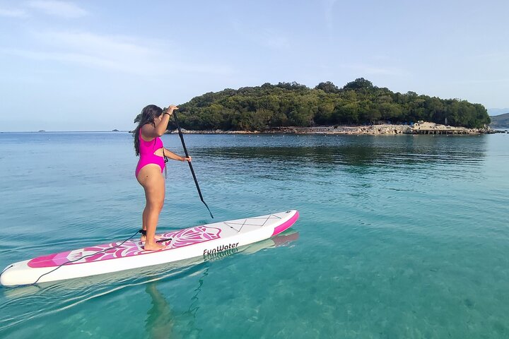 Stand Up Paddle-boarding around Ksamil islands (3 times a day)