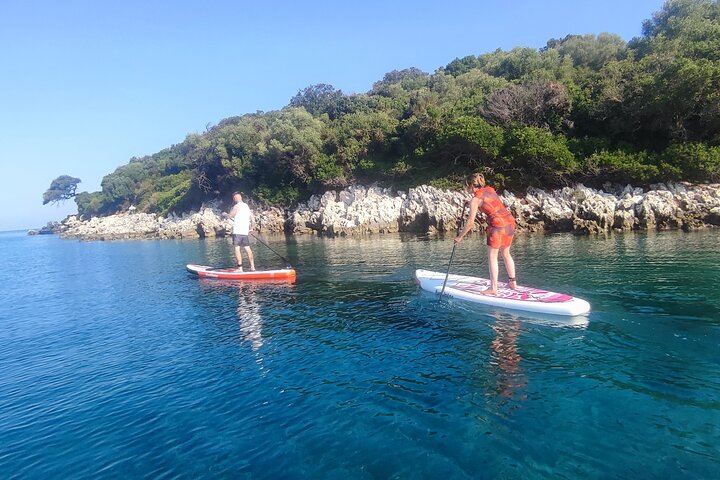 Stand Up Paddle-boarding around Ksamil islands (3 times a day)