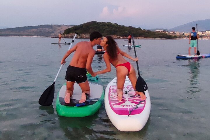 Stand Up Paddle-boarding around Ksamil islands (3 times a day)