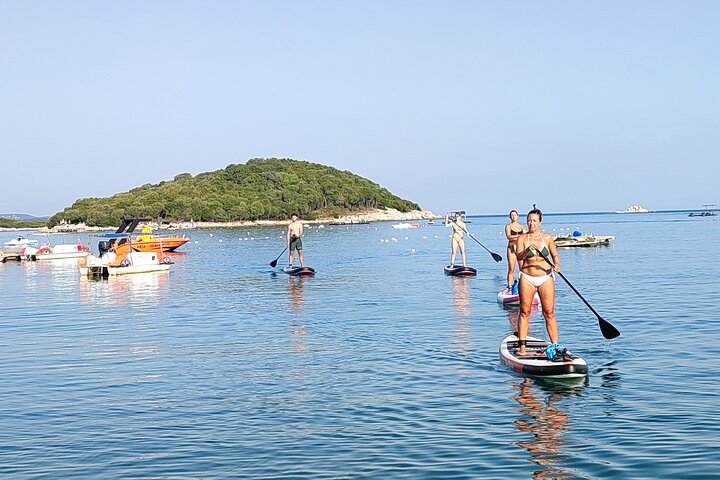 Stand Up Paddle-boarding around Ksamil islands (3 times a day)