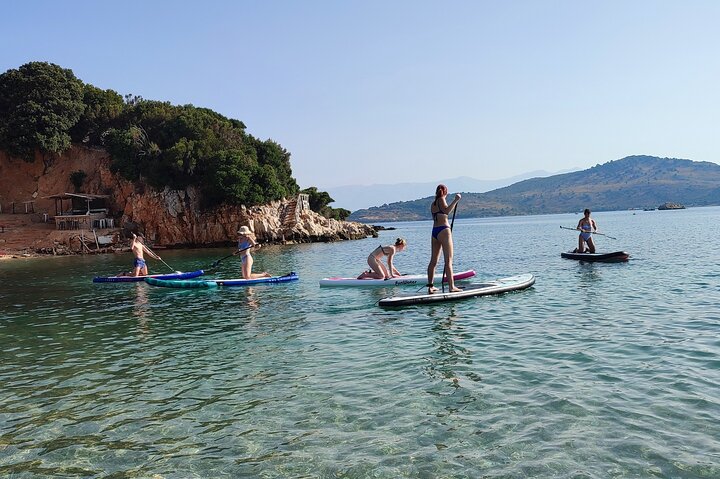 Stand Up Paddle-boarding around Ksamil islands (3 times a day)