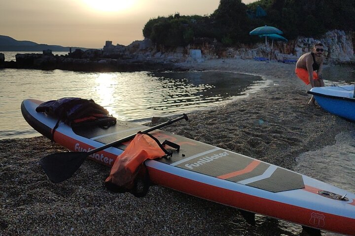 Stand Up Paddle-boarding around Ksamil islands (3 times a day)