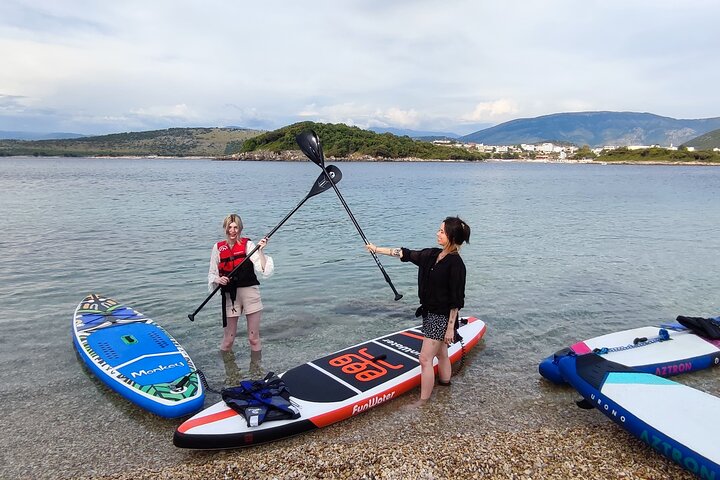 Stand Up Paddle-boarding around Ksamil islands (3 times a day)