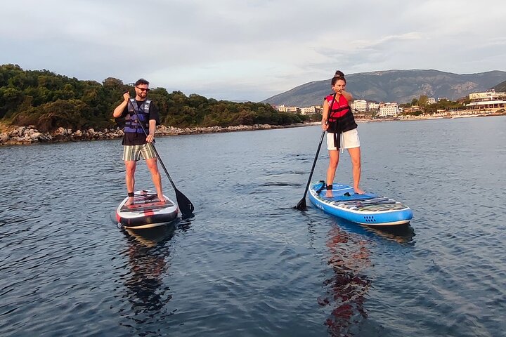 Stand Up Paddle-boarding around Ksamil islands (3 times a day)