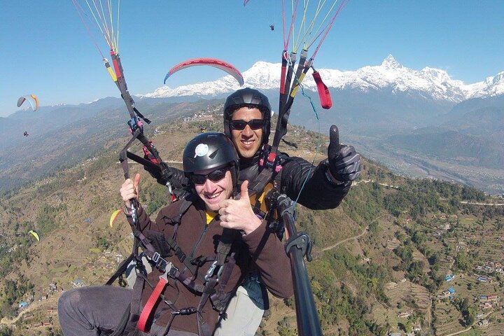 Paragliding Tandem Flight from Pokhara with Photos and Video