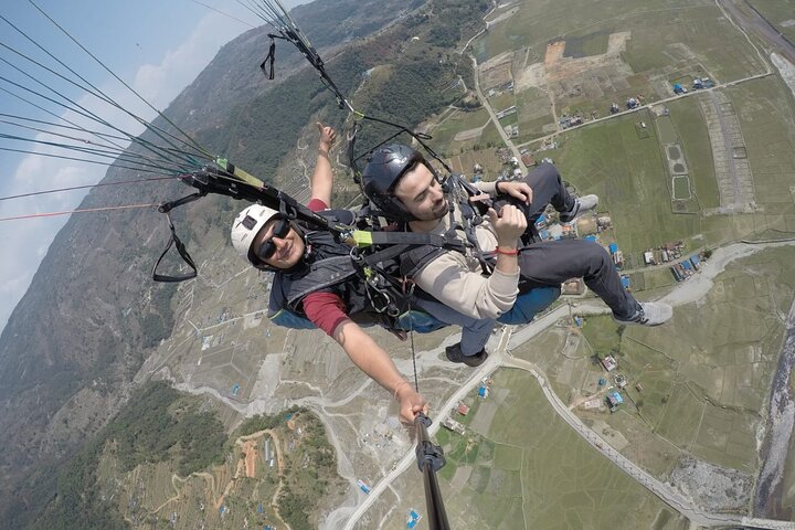 Paragliding Tandem Flight from Pokhara with Photos and Video