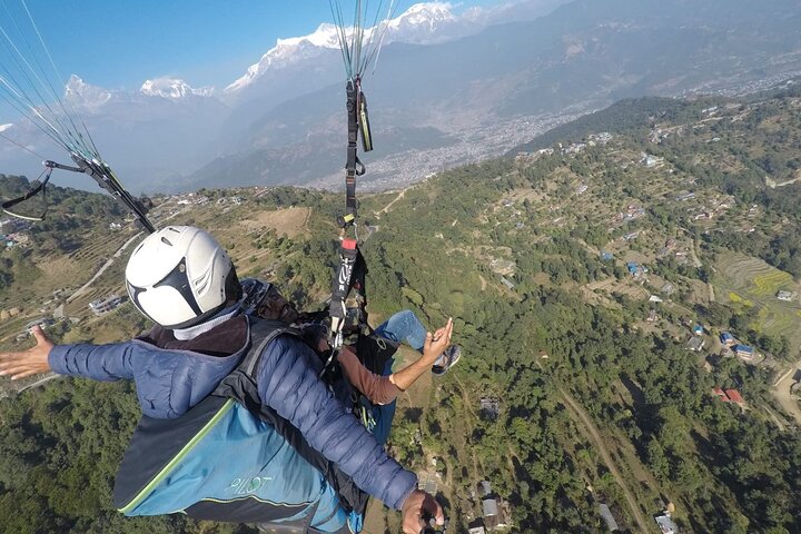 Paragliding Tandem Flight from Pokhara with Photos and Video