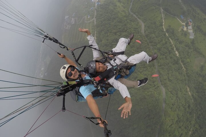 Paragliding Tandem Flight from Pokhara with Photos and Video