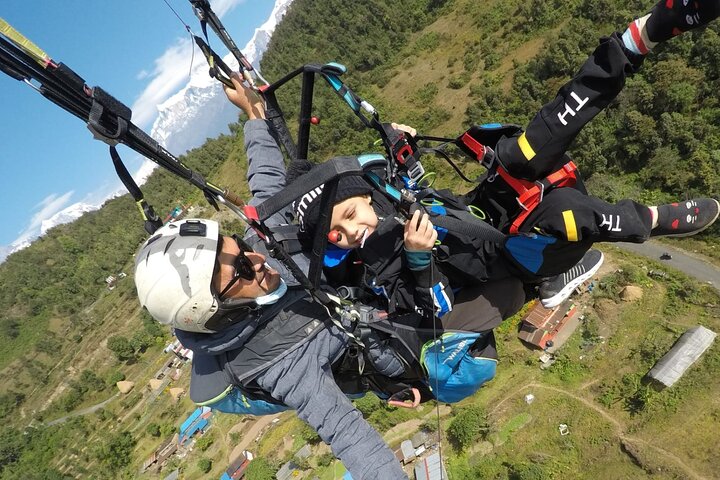 Paragliding Tandem Flight from Pokhara with Photos and Video
