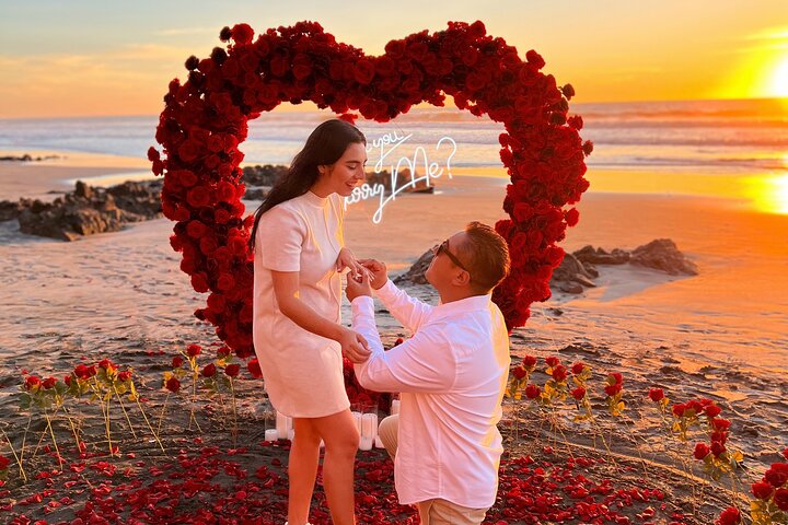 Romantic Picnic by the beach