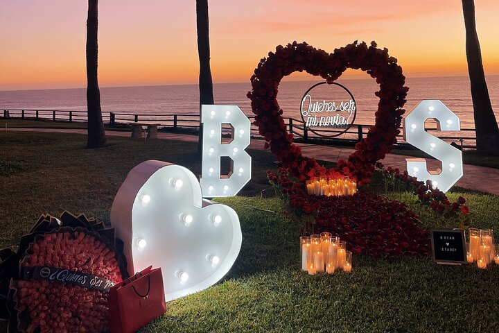 Romantic Picnic by the beach