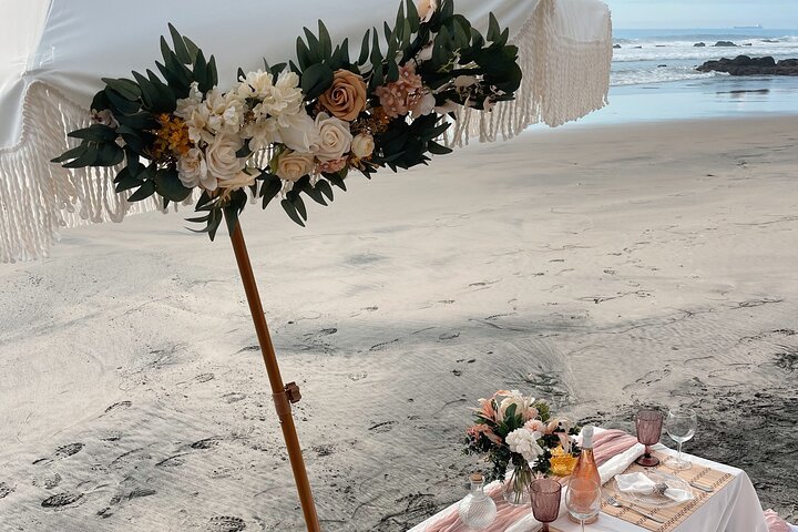 Romantic Picnic by the beach