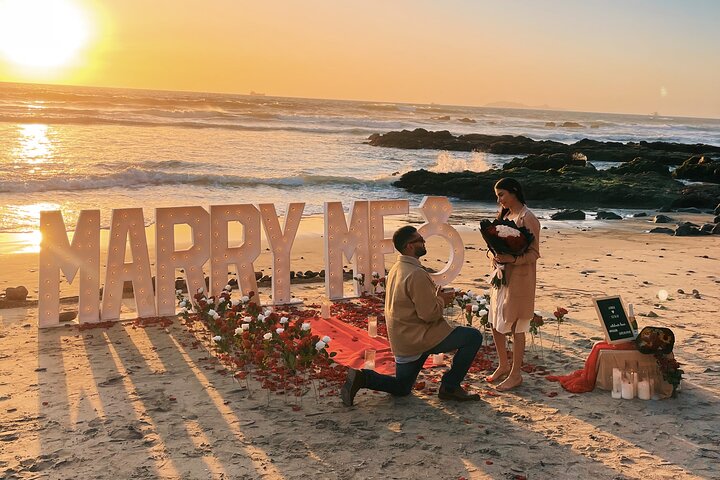 Romantic Picnic by the beach