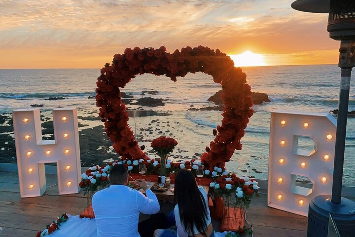 Romantic Picnic by the beach