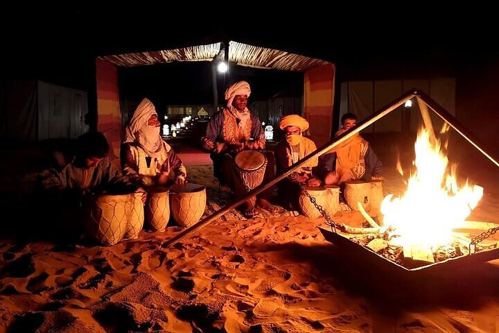Camel Trekking & 1 Night in Merzouga Desert Camp