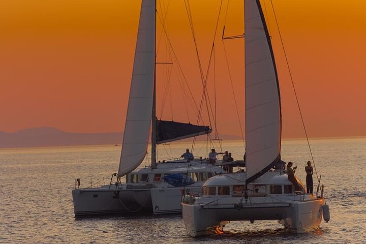 Catamaran Day & Sunset Cruises with meals Drinks and transportation