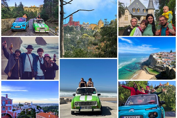 Private Sintra Tour Palaces and Coast by Vintage Car or Jeep
