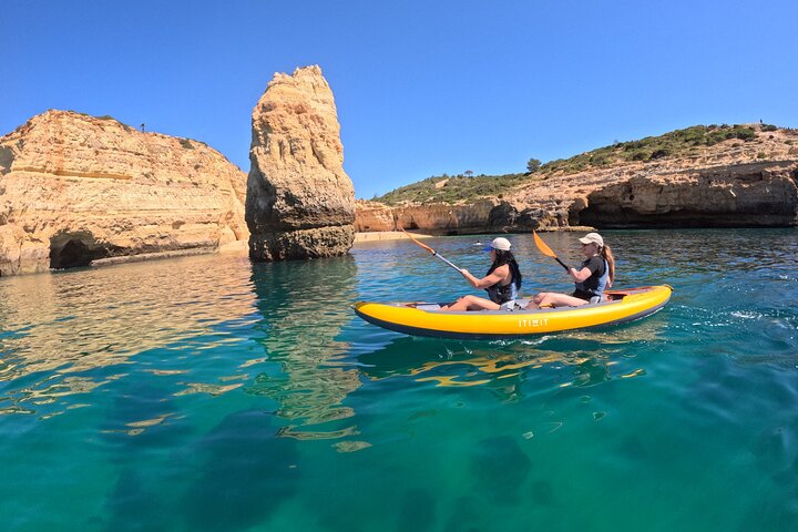 Exclusive Small Group Kayak Tour to Benagil Caves with 4K Photos
