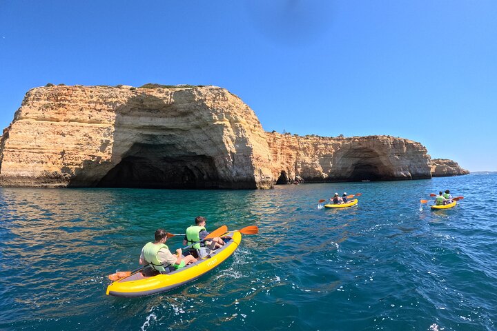Exclusive Small Group Kayak Tour to Benagil Caves with 4K Photos