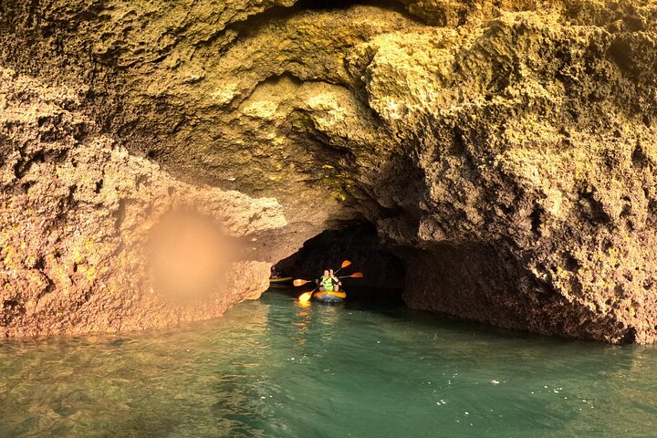 Exclusive Small Group Kayak Tour to Benagil Caves with 4K Photos