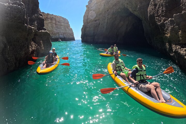 Exclusive Small Group Kayak Tour to Benagil Caves with 4K Photos