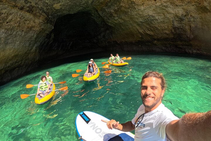 Exclusive Small Group Kayak Tour to Benagil Caves with 4K Photos