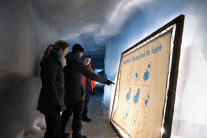 Into the Glacier Combo: Snowmobiling + Langjökull Ice Cave