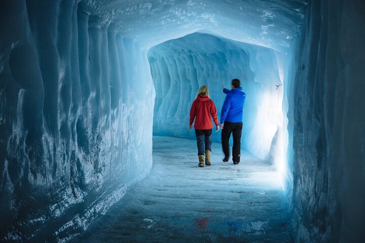 Into the Glacier Combo: Snowmobiling + Langjökull Ice Cave