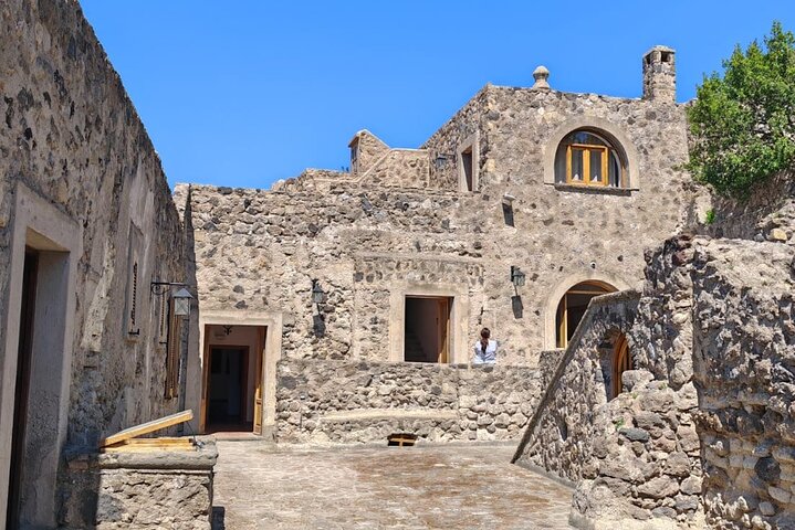 Visit in Freedom Aragonese Castle Ischia, with PDF Guide