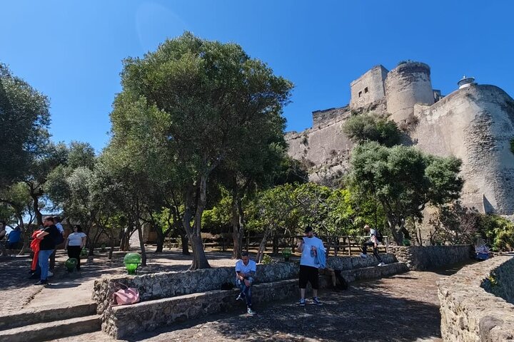 Visit in Freedom Aragonese Castle Ischia, with PDF Guide