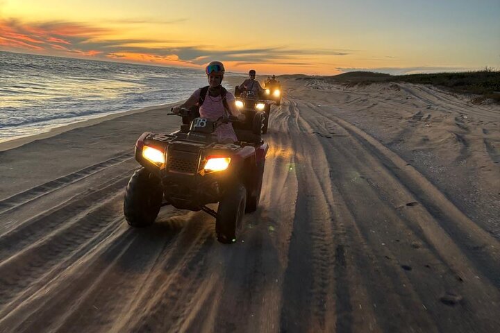 Jungle and beach ATV tour + lunch + tequila tasting