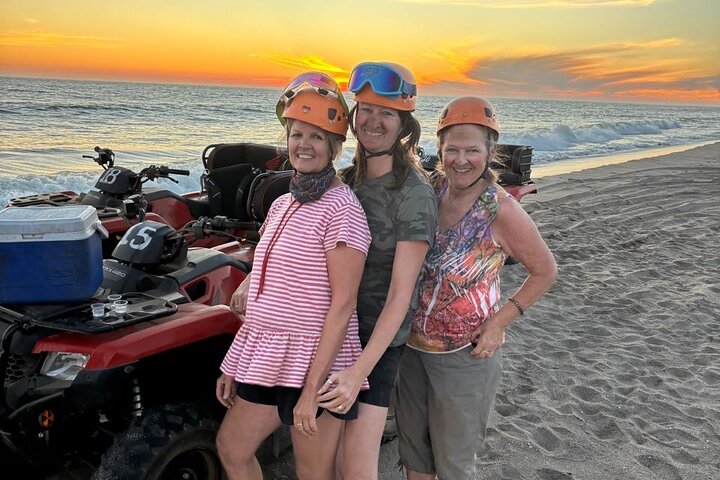 Jungle and beach ATV tour + lunch + tequila tasting