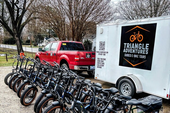 Raleigh Guided E-Bike Tour: Tacos, Margaritas, and History