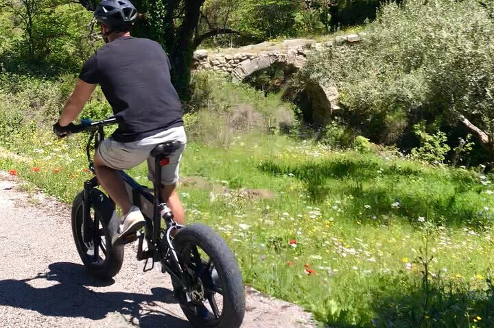 Lefkada: Mountain Gems Electric Fat Bicycle Tour & Tasting