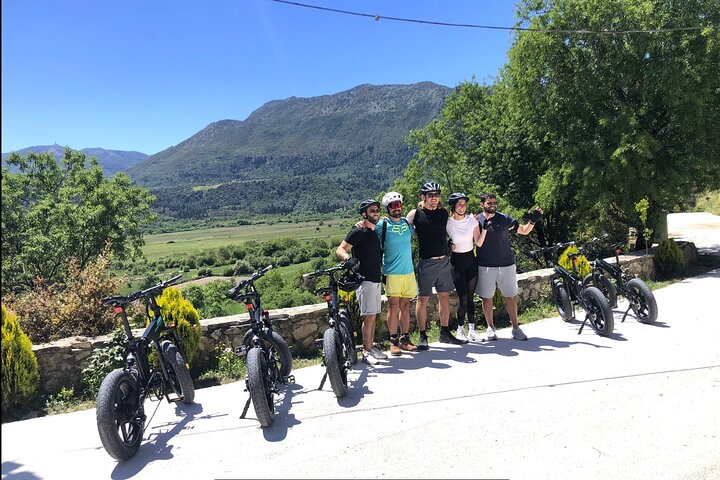 Lefkada: Mountain Gems Electric Fat Bicycle Tour & Tasting