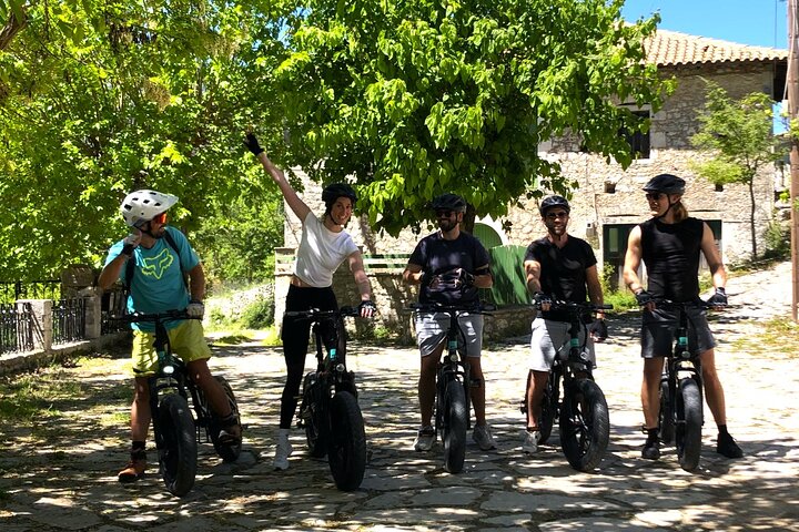 Lefkada: Mountain Gems Electric Fat Bicycle Tour & Tasting