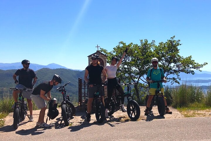 Lefkada: Mountain Gems Electric Fat Bicycle Tour & Tasting