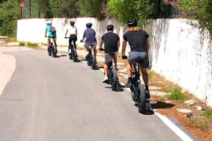 Lefkada: Mountain Gems Electric Fat Bicycle Tour & Tasting