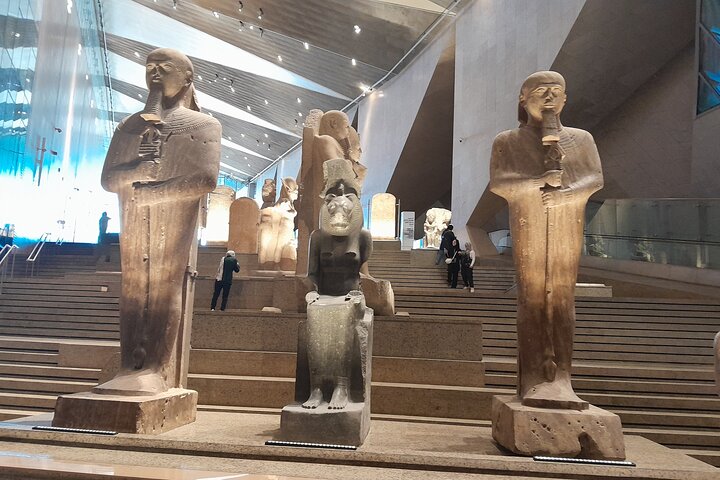 Giza Pyramids and Grand Egyptian Museum full day tour.